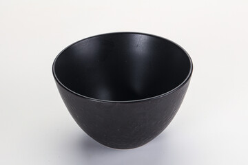 Empty clean color bowl dishware