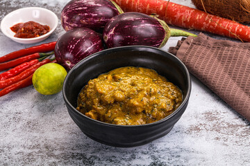 Indian chicken masala corma curry