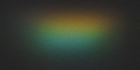 Fototapeta premium Green and Yellow Blurred Gradient Abstract with Grainy Texture Background, Noise Texture Futuristic Dynamic Poster Header Cover Wallpaper Banner Backdrop Design