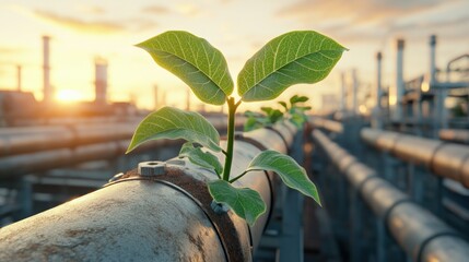 Explore the transformative potential of carbon capture and storage technology, a vital component in achieving futuristic green energy efficiency Witness how eco-friendly industrial solutions are