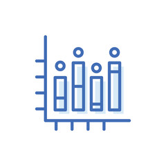 Chart vector icon