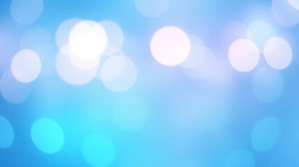 Serene Abstract Blue Background with Soft Circular Shapes & Gradients