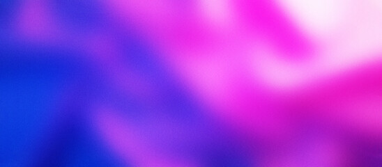 Color gradient background featuring shades of purple and blue, with a bubble gum concept enhanced by a grainy texture for added depth and visual interest.