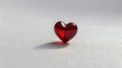 Fototapeta premium heart, love, valentine, shape, symbol, romance, red, day, isolated, valentines, celebration, holiday, romantic, passion, heart shape, decoration, candy, glass, wedding, 3d, sweet, gift, valentine's da