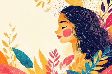 Social media post design with an inspiring quote like 'Here’s to Strong Women May We Know Them, Be Them, and Raise Them