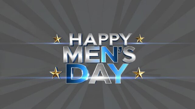 Men’s Day Tribute with Modern Animation