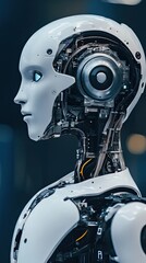 Advanced Robotic Head: A Glimpse into the Future of Technology