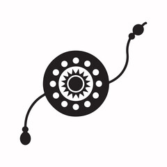 rakhi vector icon