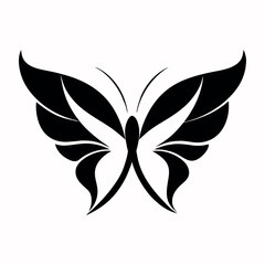 butterfly icon, logo