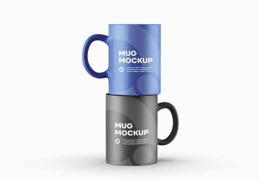 Enamel Mug Mockups