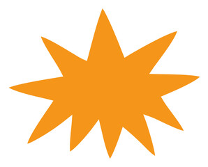 Obraz premium abstract star icon