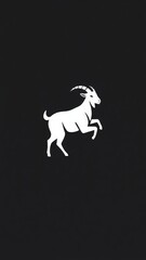 Goat or Kambing minimalist logo