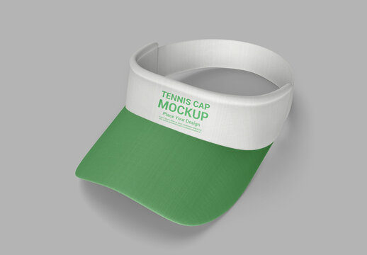 Tennis Cap Mockup