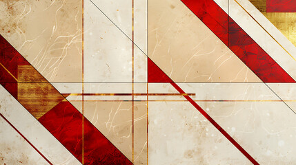 new year card with Japanese patterns	