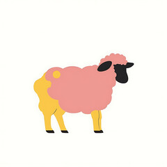 sheep vector illustration