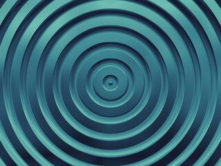 Abstract background with teal concentric circles creating a sense of depth and texture.