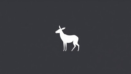 Mule or Bagal minimalist logo.