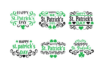  St. Patrick's day, svg bundle, typography vector