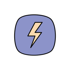 Power vector icon