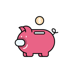 Savings vector icon