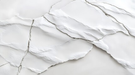 Cracked white texture, abstract background