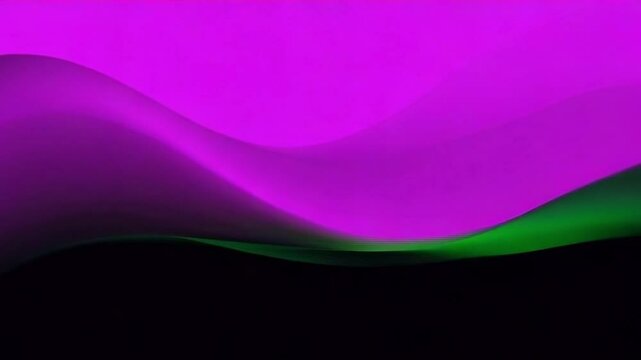 abstract green and puple background with waves