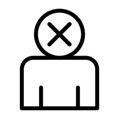 Obraz premium Remove User Icon