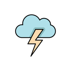 Stormy Weather vector icon