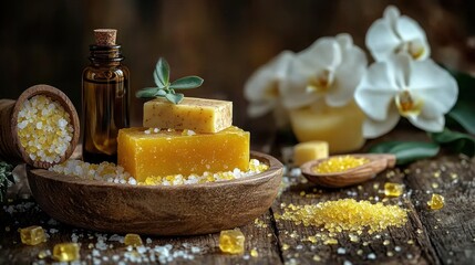 Spa Aromatherapy  Soaps, Salts, Oils, Orchids