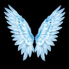 Fototapeta premium Wings ablaze with red, orange, and gold hues, like a phoenix rising from the ashes.