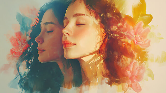 A person finding peace in accepting their imperfections and embracing their true self