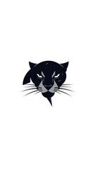 Obraz premium Panther minimalist icon logo. 