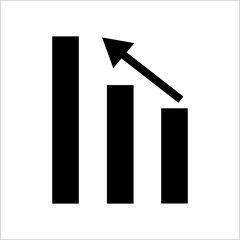 Business charts and graph icons. Business infographic icon. Statistics and data, graph diagrams