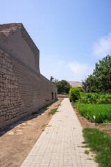 Fototapeta premium Pachacamac Archaeological Sanctuary. Lima, Perú