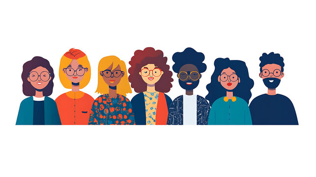 A diverse group of professionals working on a social justice campaign to promote inclusion (2)