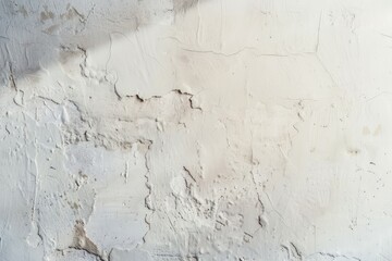 Obraz premium Image of Rough white plaster wall. Texture for background usage