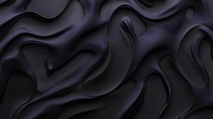 Obraz premium Dark abstract liquid texture, background design