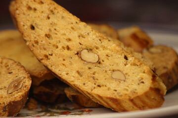 Traditional Moroccan Cookie known as Fekkas
