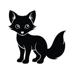 Obraz premium vector illustration of a cat