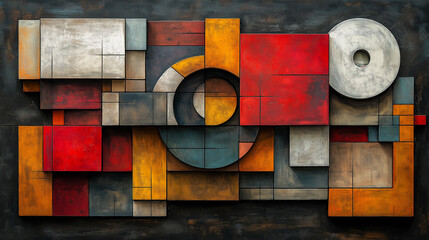 Harmonic Geometry: A Fusion of Color and Form