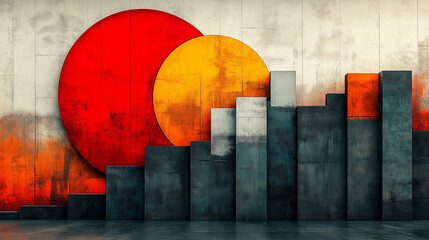  Rising Horizons: A Geometric Abstraction of Light and Structure