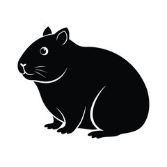 Fototapeta premium vector illustration of a squirrel