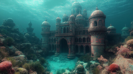  Enchanted Water Palace: A Mystical Realm of Elegance and Wonder