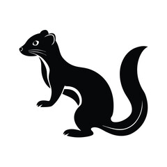 Fototapeta premium vector illustration of a cat