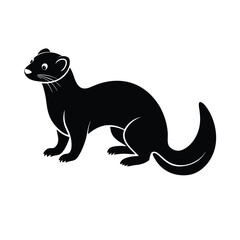 Obraz premium vector illustration of a black panther