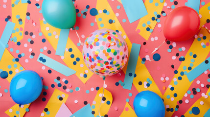 Stylish Congratulations background featuring playful patterns and bold accents for a cheerful ambiance