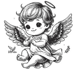 angel with wings
