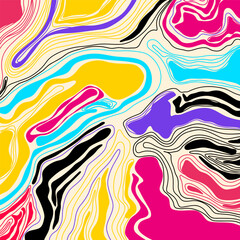 liquid marbling paint texture background. abstract painting background texture, intensive color mix design