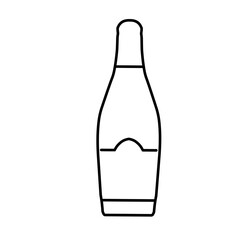 Alcohol drink bottles icons