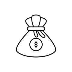 Money Bag vector icon
